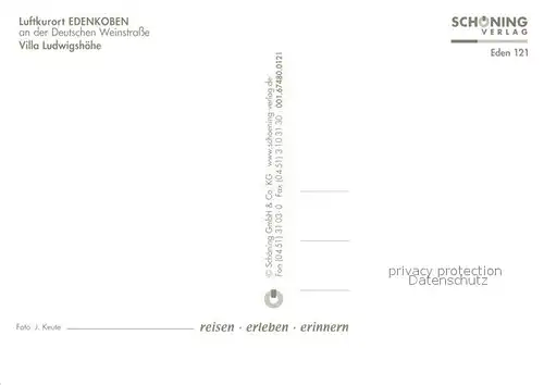 AK / Ansichtskarte Edenkoben Villa Ludwigshoehe  Edenkoben