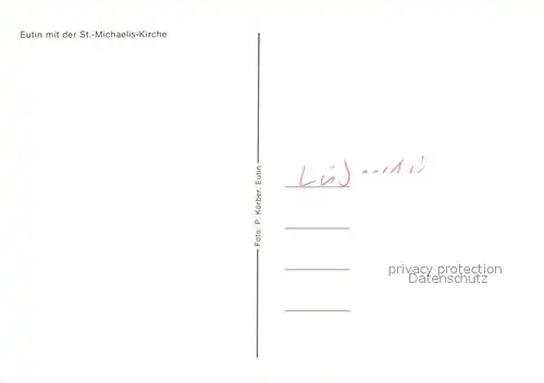 AK / Ansichtskarte Eutin Michaeliskirche Eutin
