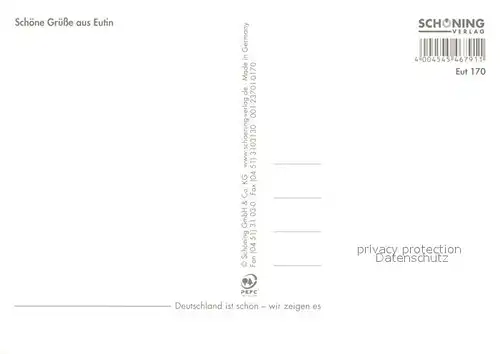 AK / Ansichtskarte Eutin Schloss Marktplatz Kirche  Eutin