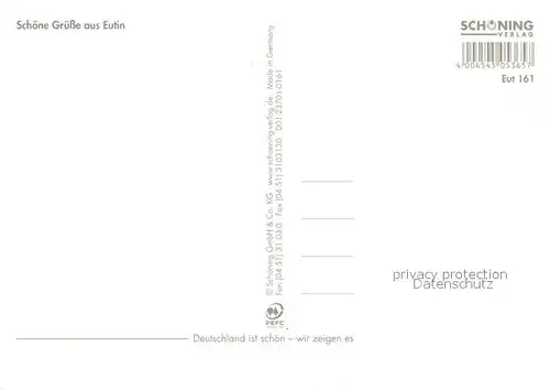 AK / Ansichtskarte Eutin Schloss Hafen Kirche Brunnen Denkmal Tempel Park  Eutin