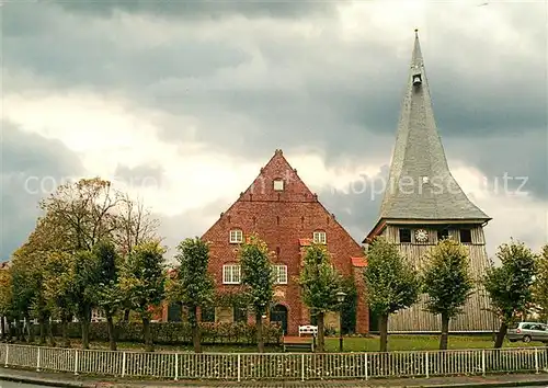 AK / Ansichtskarte Jork Sankt Matthias Kirche Jork