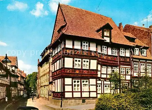 AK / Ansichtskarte Hildesheim Wernersches Haus Hinterer Buehl Hildesheim