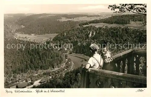 AK / Ansichtskarte Goessweinstein Burg Wiesenttal Goessweinstein