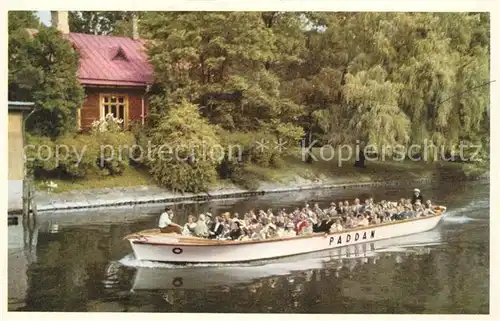 AK / Ansichtskarte Goeteborg Paddan Bootsausflug Goeteborg