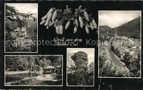 AK / Ansichtskarte Ilfeld_Suedharz Felsen Panoramen  Ilfeld Suedharz