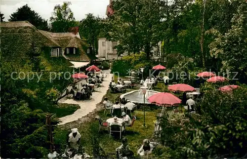 AK / Ansichtskarte Timmendorfer_Strand Cafe Garten Carstens Timmendorfer_Strand