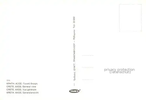 AK / Ansichtskarte Axos Panorama Axos