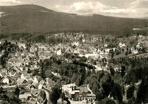 AK / Ansichtskarte Braunlage Fliegeraufnahme Braunlage