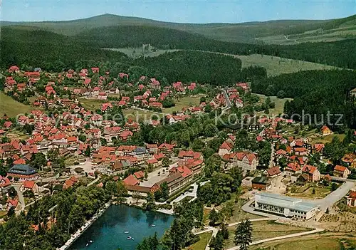 AK / Ansichtskarte Braunlage Fliegeraufnahme Kurhaus Achtermann Braunlage