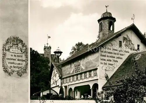 AK / Ansichtskarte Rettershof Klostergut Cafe Restaurant zum froehlichen Landmann Rettershof