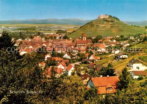AK / Ansichtskarte Staufen_Breisgau Panorama Staufen Breisgau