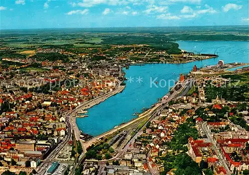 AK / Ansichtskarte Flensburg Fliegeraufnahme Flensburg