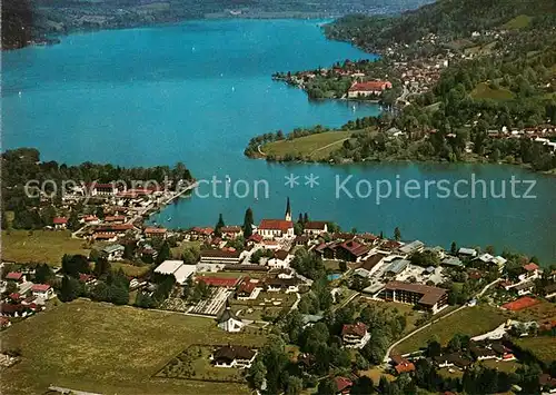 AK / Ansichtskarte Rottach Egern Fliegeraufnahme Rottach Egern