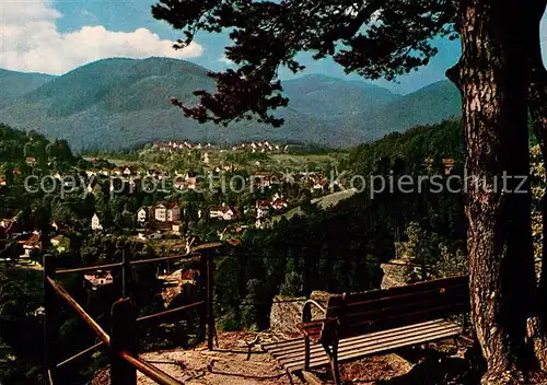 AK / Ansichtskarte Herrenalb_Schwarzwald Blick von den Falkensteinen 