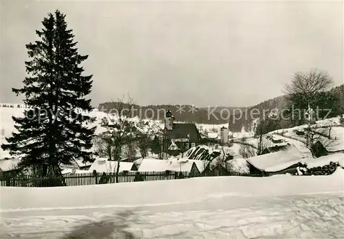 AK / Ansichtskarte Trautenstein_Harz Winterlandschaft Trautenstein_Harz