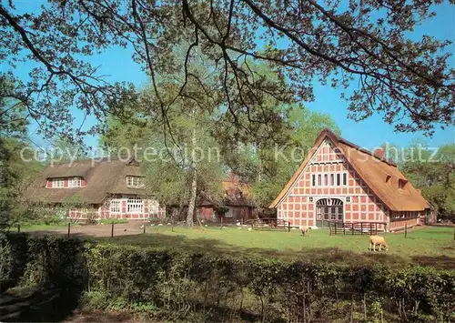 AK / Ansichtskarte Worpswede HAus im Schluh  Worpswede