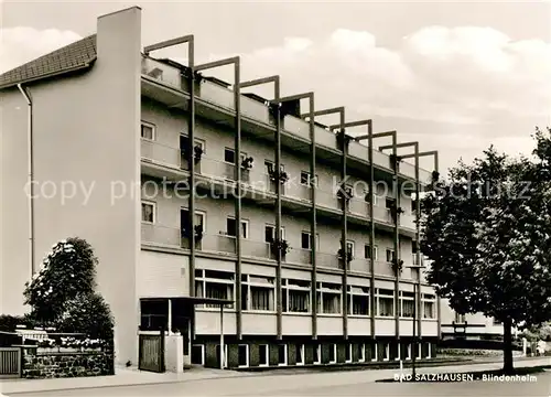 AK / Ansichtskarte Salzhausen_Bad Blindenheim Salzhausen_Bad