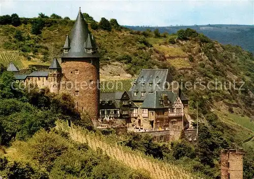 AK / Ansichtskarte Bacharach_Rhein Jugendburg Stahleck Bacharach Rhein