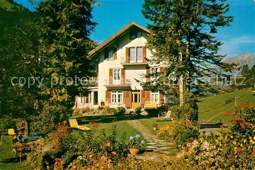 AK / Ansichtskarte Kiental Kurbad Schoenegg mit Niesen Berner Oberland Kiental