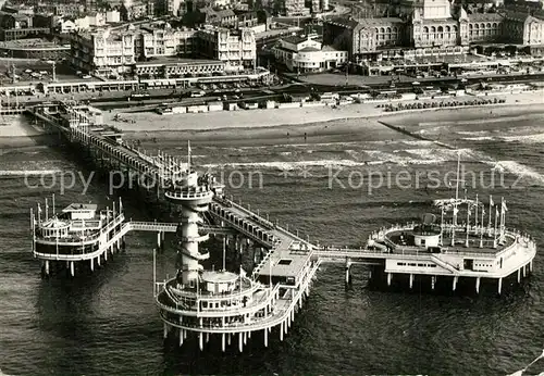 AK / Ansichtskarte Scheveningen Pier luchtopname Scheveningen