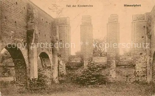 AK / Ansichtskarte Himmelpfort Teil der Klosterruine Himmelpfort