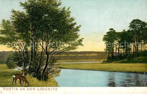 AK / Ansichtskarte Woltersdorfer_Schleuse Partie an der Locknitz Woltersdorfer_Schleuse
