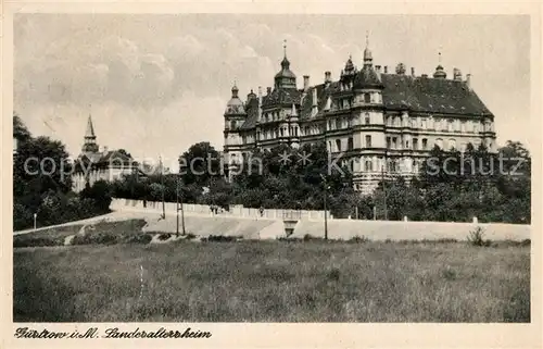AK / Ansichtskarte Guestrow_Mecklenburg_Vorpommern Landesaltersheim Guestrow_Mecklenburg