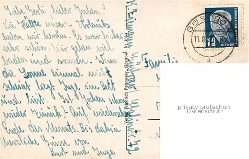 AK / Ansichtskarte Guestrow_Mecklenburg_Vorpommern Landesaltersheim Guestrow_Mecklenburg