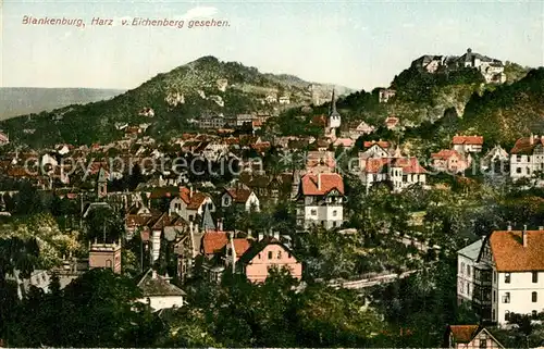 AK / Ansichtskarte Blankenburg_Harz Blick vom Eichenberg Blankenburg_Harz