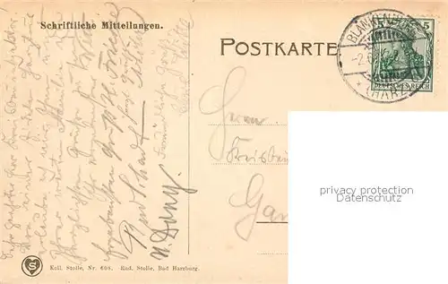 AK / Ansichtskarte Blankenburg_Harz Stadt und Schloss Blankenburg_Harz