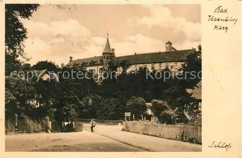 AK / Ansichtskarte Ilsenburg_Harz Schloss Ilsenburg Harz