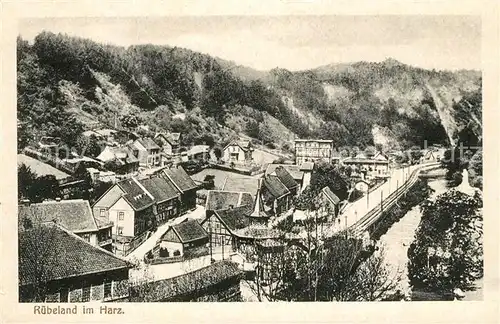 AK / Ansichtskarte Ruebeland_Harz Panorama Ruebeland_Harz