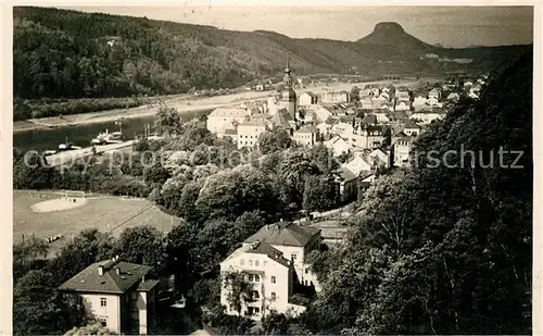 AK / Ansichtskarte Bad_Schandau Panorama Bad_Schandau