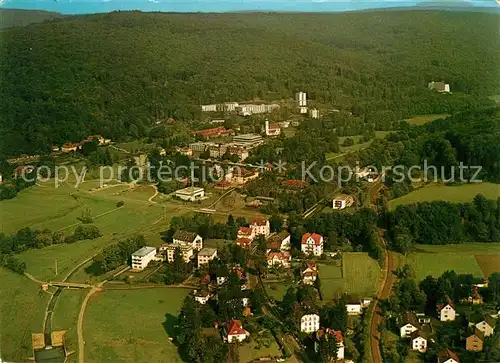 AK / Ansichtskarte Bad_Brueckenau Fliegeraufnahme Kurgebiet Bad_Brueckenau