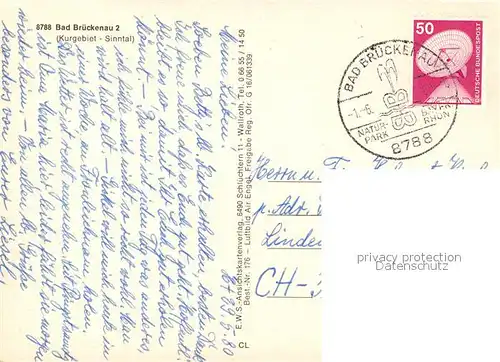 AK / Ansichtskarte Bad_Brueckenau Fliegeraufnahme Kurgebiet Bad_Brueckenau