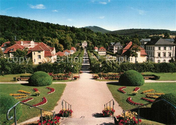 AK / Ansichtskarte Bad_Brueckenau Staatsbad Kurgarten Bad