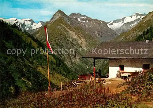 AK / Ansichtskarte Praegraten_Grossvenediger Lasnitzenalm Praegraten Grossvenediger