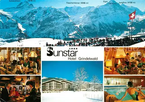 AK / Ansichtskarte Grindelwald Sunstar Hotel  Grindelwald