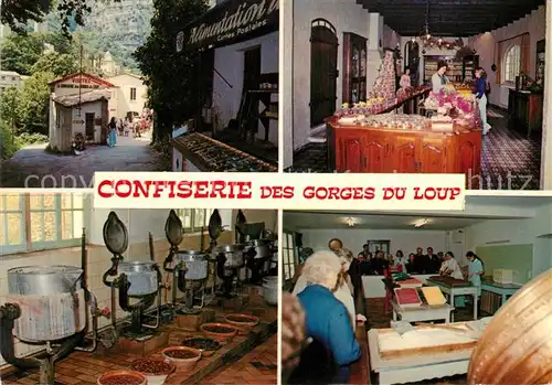 AK / Ansichtskarte Gorges_Loup_Alpes Maritimes Confiserie des Gorges du Loup Gorges_Loup