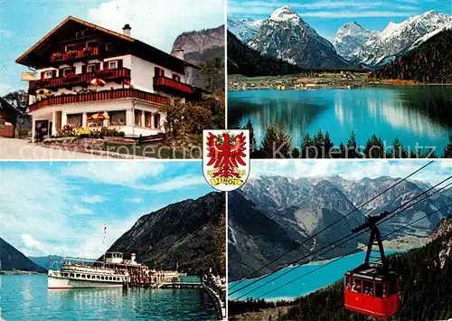 AK / Ansichtskarte Maurach_Achensee Pension Schwaiger Seilbahn Maurach Achensee