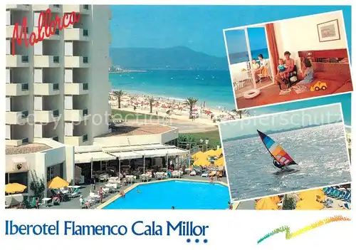 AK / Ansichtskarte Cala_Millor_Mallorca Iberotel Flamenco Poll Strand Cala_Millor_Mallorca