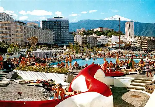 AK / Ansichtskarte Puerto_de_la_Cruz Swimmingpool Hotelanlagen Teide Puerto_de_la_Cruz