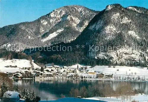 AK / Ansichtskarte Fuschl_See_Salzkammergut Winterlandschaft Fuschl_See_Salzkammergut