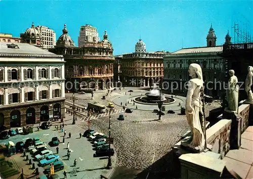 Genova_Liguria Piazza de Ferrari Genova Liguria