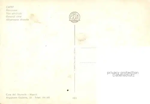 Capri Panorama Capri