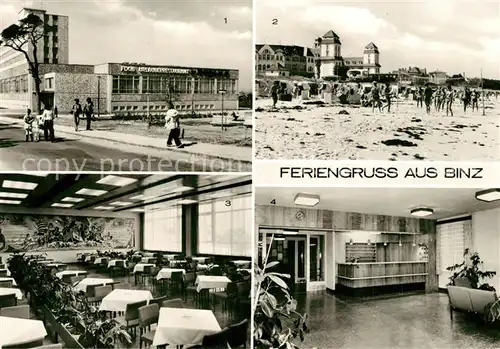 Binz_Ruegen FDGB Urlauberrestaurant Ruegen FDGB Erholungsheim Arkona Binz_Ruegen