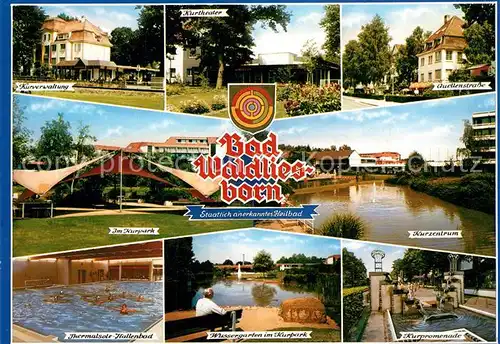 Bad_Waldliesborn Kurverwaltung Kurtheater Quellenstrasse Kurzentrum Hallenbad Bad_Waldliesborn