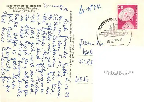 Hoheleye Sanatorium Hoheleye