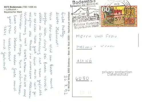 Bodenmais Panorama Bodenmais