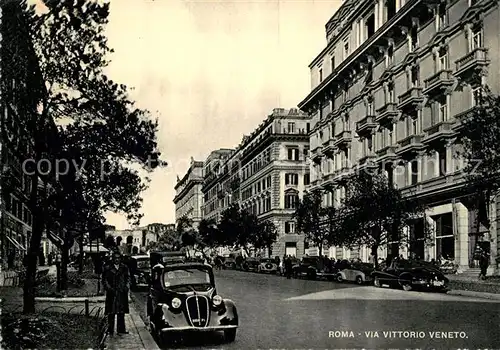 Roma_Rom Via Vittorio Veneto Roma_Rom
